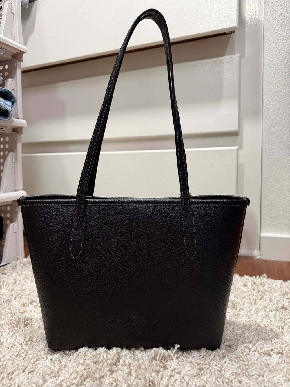 Coach Black Small City Tote - Picture 2 of 12